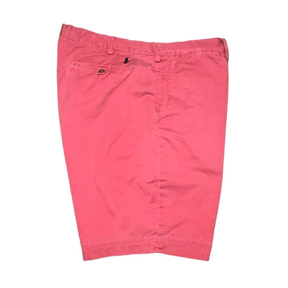 POLO RALPH LAUREN Size 40 Chino Shorts Stretch Classic Fit Cotton Twill Salmon - Picture 5 of 14